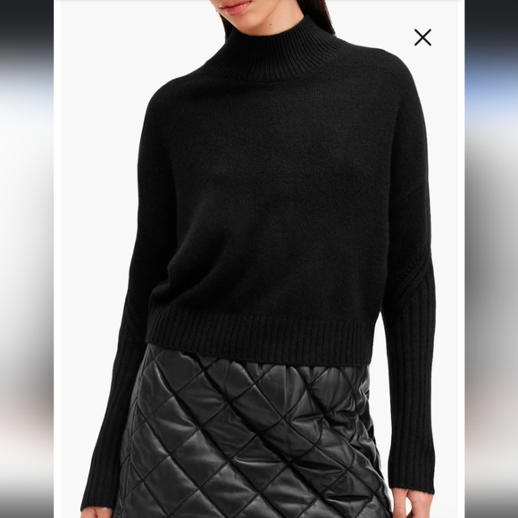 ALLSAINTS Ines Cashmere & Wool Turtleneck Sweater